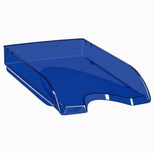 Happy Blue Full-Bottom Mail Basket