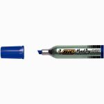 Permanent Chisel Tip Marker, Solvent-Based, Fade-Resistant, Blue
