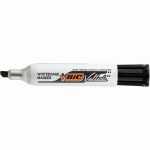 Set of 12 Velleda 1781 Chisel Tip Black Whiteboard Markers
