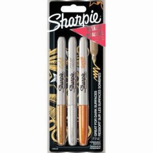Blister de 3 Marqueurs Permant Metallic