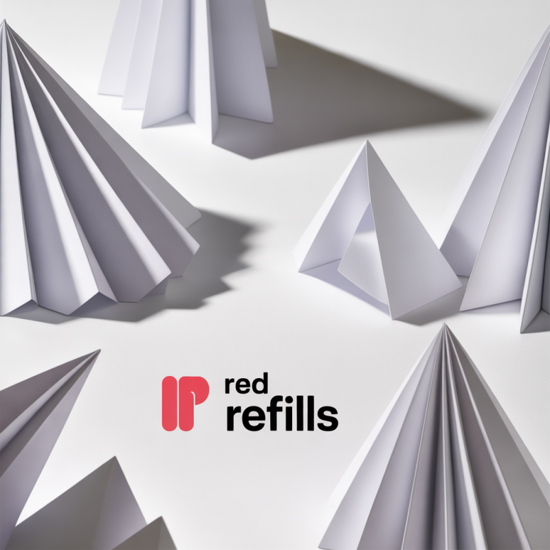 Set of 3 Red Replacement Refills. Model 6/4912 – Image 3