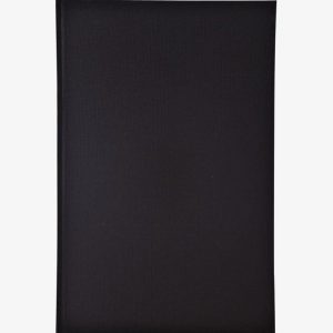 Cloth-bound ledger with 300 numbered pages, 5x5 squared, size 34 x 22.5 cm