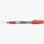 Marqueur Sharpie pointe fine ogive rouge