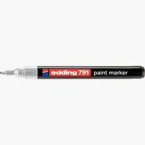 Marqueur peinture permanente E 791 pointe ogive argent
