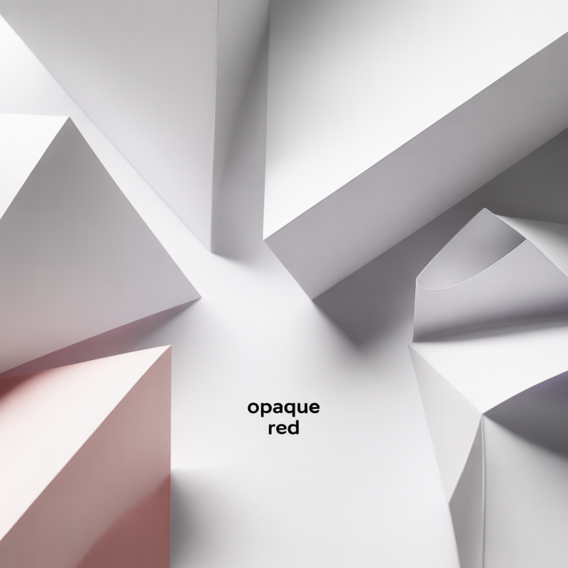 Corbeille à courrier opaque rouge – Image 4