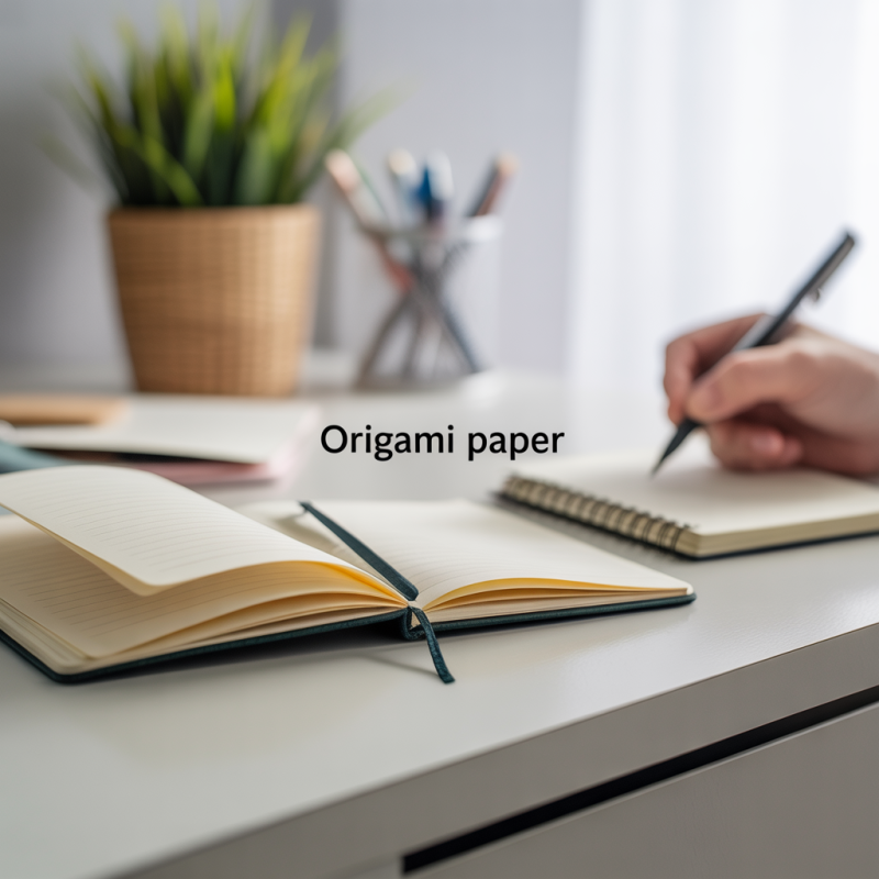 Set of 100 colorful origami folding papers, 20 x 20 cm sheets, assorted shades – Image 2