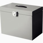 OXFORD Class'N Go Metal Filing Case with 5 Hanging Folders, Assorted Colors