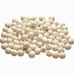 Pack of 50 white cellulose balls, 30 mm diameter