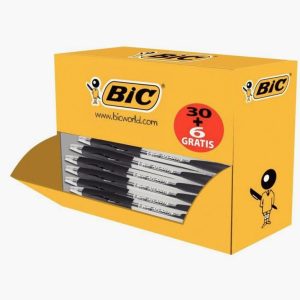 Pack de 36 stylos Atlantis noirs dont 6 gratuits