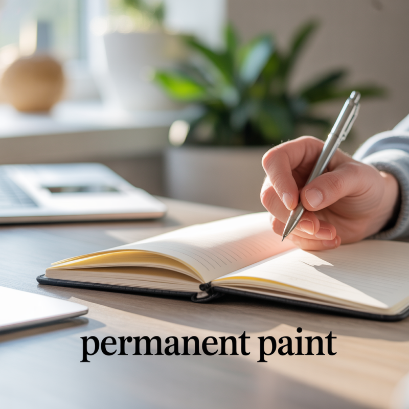Ultra-Fine Permanent Gold Paint Marker – Image 2