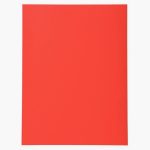Paquet de 100 chemises 220g FOREVER, format 24x32 cm, rouge