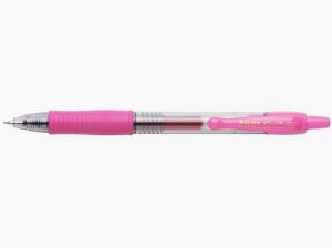 Pilot G2 Pink Gel Ink Pen with Grip