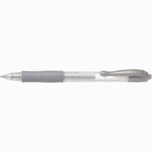 Pilot G2 Silver Gel Ink Rollerball Pen