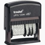 Self-Inking Multi-Form Stamp Without Plate