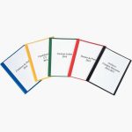 Customizable Presentation Folder with 60 Sleeves