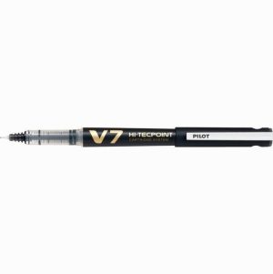 Roller rechargeable V7 pointe moyenne 0,7mm noir Pilot