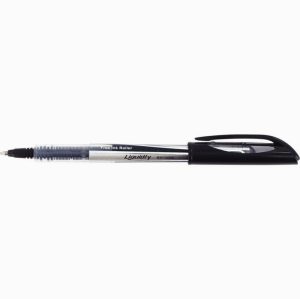 Liquid Ink Rollerball Pen, Medium Tip, Black Liquidly