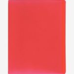 Protège-documents Color Fresh, 80 vues, rouge