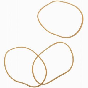 Sac de 1 kg de bracelets blonds 80 mm