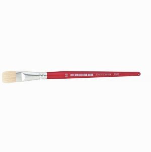 Sac de 10 brosses plates en soie N°16