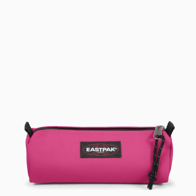 School Pencil Case Benchmark Single - Pink Escape, 1 Compartment