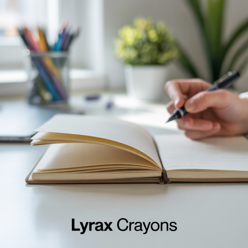 Lyrax Wax Crayons Set, 12-Pack – Image 2