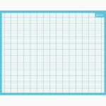 Dry-Erase Seyes Surface Board 21x26.5cm