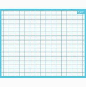 Dry-Erase Seyes Surface Board 21x26.5cm