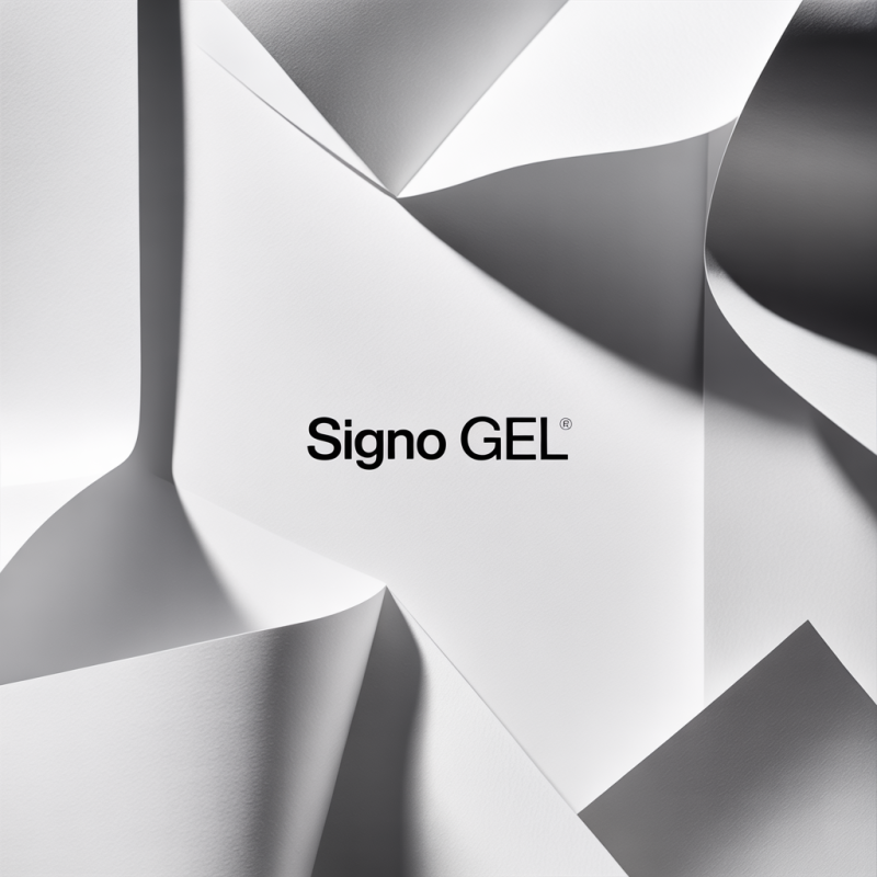 4 stylos encre gel Signo Blanc Uni-ball – Image 3
