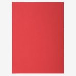 Paquet de 250 sous-chemises 60g Format 22x31 cm rouge