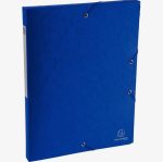Exabox Storage Box by Scotten, glossy cardboard, 25 mm spine, blue