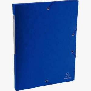 Exabox Storage Box by Scotten, glossy cardboard, 25 mm spine, blue