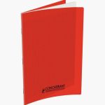 Red Spiral Notebook Conquerant A4 96 Sheets 90gsm Seyès Ruled 21 x 29.7 cm