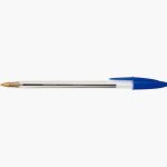 Stylo bille Bic Cristal pointe moyenne bleu