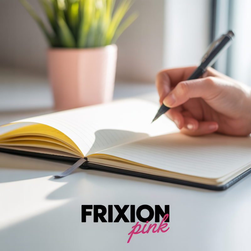 3 recharges de stylos Frixion rose Pilot – Image 2