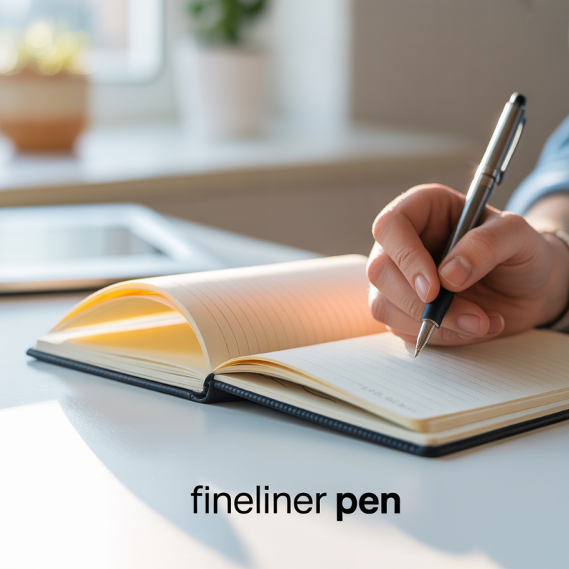 Green Precision Tip Fineliner Pen – Image 2