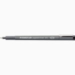 Ultra-Fine Black Pigment Liner Pen 0.1 mm